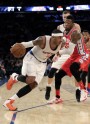 'Knicks' uzvar spēlē pret '76ers' - 1