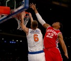 'Knicks' uzvar spēlē pret '76ers' - 8
