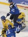 Hokejs, pasaules U-20 čempionāts: Somija - Zviedrija - 1
