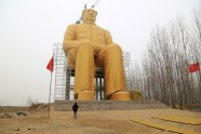 Milzīga Mao Dzeduna statuja Ķīnā - 5