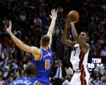 Basketbols, NBA: Knicks - Heat