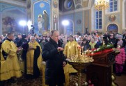 Путин встретил Рождество в храме в Тверской области - 6