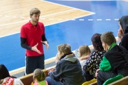 Basketbola labie darbi: BK Jēkabpils kopā ar bērnu namu Līkumi