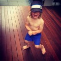 Muskuļotais austrāliešu mazulis Dašs, kuram jau ir 'sešpaka'' - 13