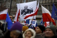 Polijā protestē pret jauno mediju likumu - 5