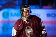 Latvijas hokeja veterāni  spēlē ar Krievijas leģendām - 48