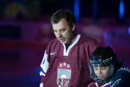 Latvijas hokeja veterāni  spēlē ar Krievijas leģendām - 85