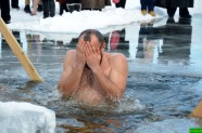 Крещенское купание в Резекне - 9