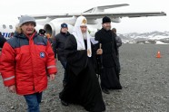 Pareizticīgās baznīcas patriarhs Kirils Antarktīdā - 13