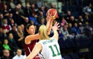 Latvijas un Lietuvas sieviešu basketbola izlašu spēle  - 1