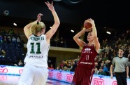 Latvijas un Lietuvas sieviešu basketbola izlašu spēle  - 5