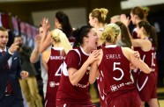 Latvijas un Lietuvas sieviešu basketbola izlašu spēle  - 19