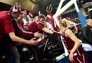 Latvijas un Lietuvas sieviešu basketbola izlašu spēle  - 24