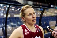 Latvijas un Lietuvas sieviešu basketbola izlašu spēle  - 26
