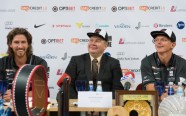 Pludmales volejbols, Aleksandrs Samoilovs un Jānis Šmēdiņš. Pirmssezonas preses konference - 34