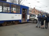 Tramvaja un automašīnas sadursme Rīgā - 9