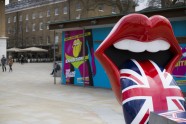 "The Rolling Stones" izstādes atklāšana Londonā - 7