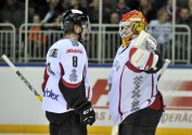 Hokejs, pārbaudes spēle: Latvija - Baltkrievija - 1