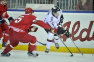 Hokejs, pārbaudes spēle: Latvija - Baltkrievija - 2