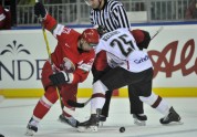 Hokejs, pārbaudes spēle: Latvija - Baltkrievija - 3