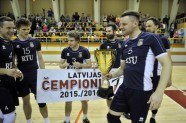 Volejbols, RTU/"Robežsardze" triumfē Latvijas čempionātā - 1