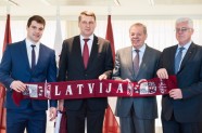 Hokejs, Valsts prezidents Vējonis tiekas ar Latvijas hokeja izlasi - 12