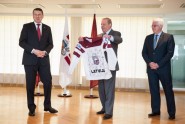 Hokejs, Valsts prezidents Vējonis tiekas ar Latvijas hokeja izlasi - 23