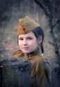 Krievijas bērni sarkanarmiešu kostīmos - 15