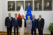 Saeimas priekšsēdētājas vizīte Polija, NATO samitā  - 14