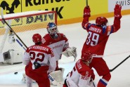 Hokejs, pasaules čempionāts: Krievija - Dānija - 6