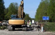 Tilta remontdarbi uz Siguldas šosejas - 3