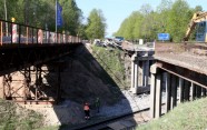 Tilta remontdarbi uz Siguldas šosejas - 4
