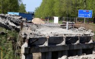 Tilta remontdarbi uz Siguldas šosejas - 16
