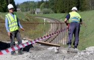 Tilta remontdarbi uz Siguldas šosejas - 26