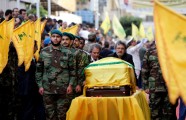 'Hezbollah' Sīrijas augstākā komandiera bēres - 8