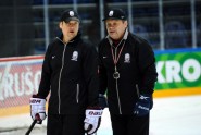 Hokejs, Latvijas izlase pirms spēles pret Norvēģiju - 4