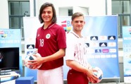 Prezentēts Latvijas nacionālās futbola izlases jaunais ekipējums - 19