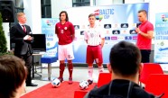 Prezentēts Latvijas nacionālās futbola izlases jaunais ekipējums - 21