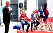 Prezentēts Latvijas nacionālās futbola izlases jaunais ekipējums - 30