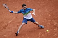 Teniss, French Open: Ernests Gulbis - Dāvids Gofēns - 2