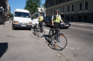 Ielās dodas Rīgas pašvaldības policijas velopatruļas - 3