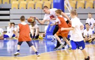 250 jaunie basketbolisti no visas Latvijas tiekas ar Kristapu Porziņģi - 5
