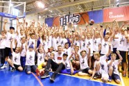 250 jaunie basketbolisti no visas Latvijas tiekas ar Kristapu Porziņģi - 6