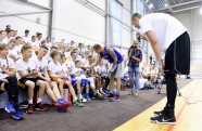 250 jaunie basketbolisti no visas Latvijas tiekas ar Kristapu Porziņģi - 18