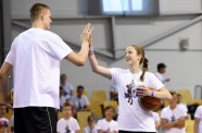 250 jaunie basketbolisti no visas Latvijas tiekas ar Kristapu Porziņģi - 21