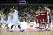 Latvijas izlases pārbaudes spēle basketbolā ar Jaunzēlandi