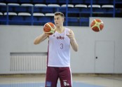 Basketbols, Latvijas basketbola izlases treniņš Belgradā - 3