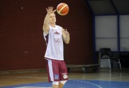 Basketbols, Latvijas basketbola izlases treniņš Belgradā - 6