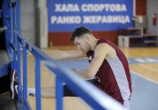 Basketbols, Latvijas basketbola izlases treniņš Belgradā - 9