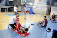 Basketbols, Latvijas basketbola izlases treniņš Belgradā - 14